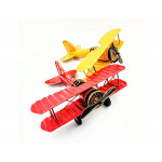 Самолет кукурузник  средний металл 