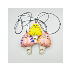 Свистулька керамическая Кошка оптом