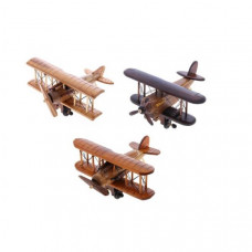 Сувенирный деревянный большой самолёт