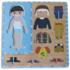 Детский игрушечный гардероб-мальчик